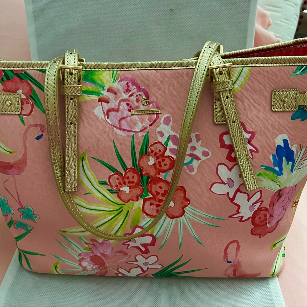 Spartina “never full”  size handbag